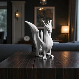 Escultura Dragón 14 cm - Ariz Creativo