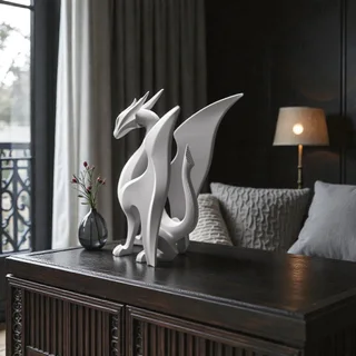 Escultura Dragón 14 cm - Ariz Creativo