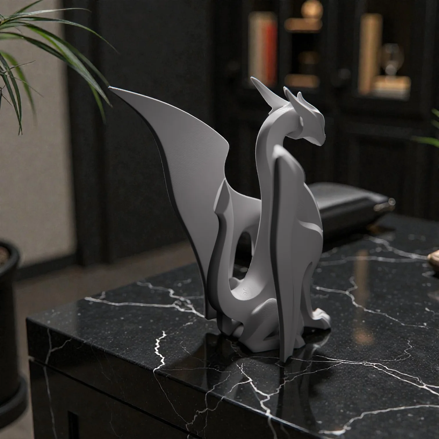 Detalle de Escultura Dragón 14 cm