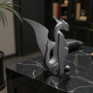 Escultura Dragón 14 cm - Ariz Creativo