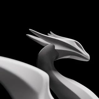 Escultura Dragón 14 cm - Ariz Creativo