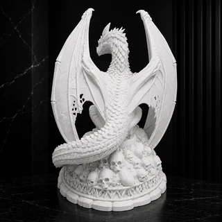 Escultura Dragón Supremo 17 cm - Ariz Creativo