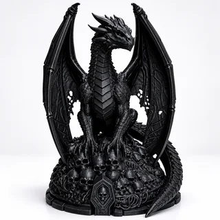 Escultura Dragón Supremo 17 cm - Ariz Creativo