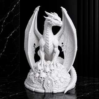 Escultura Dragón Supremo 17 cm - Ariz Creativo