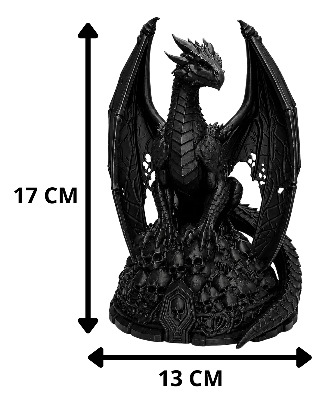 Escultura Dragón Supremo 17 cm - Ariz Creativo