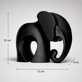 Escultura Elefante Abstracto - Ariz Creativo