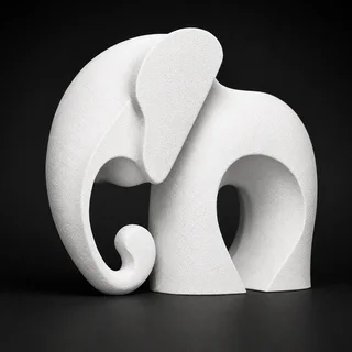 Escultura Elefante Abstracto - Ariz Creativo