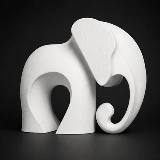 Escultura Elefante Abstracto - Ariz Creativo