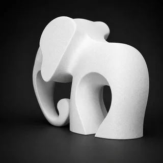 Escultura Elefante Abstracto - Ariz Creativo