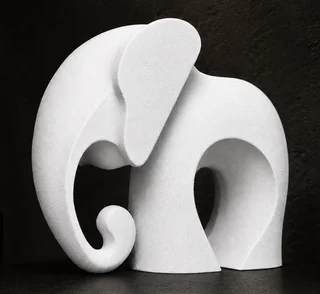 Escultura Elefante Abstracto - Ariz Creativo