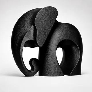 Escultura Elefante Abstracto - Ariz Creativo