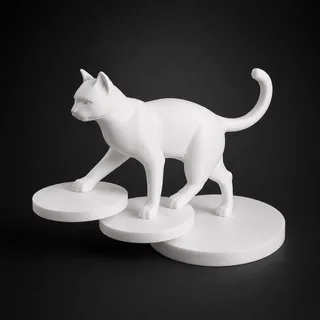 Escultura Gato Escalador - Ariz Creativo
