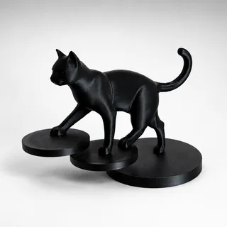 Escultura Gato Escalador - Ariz Creativo