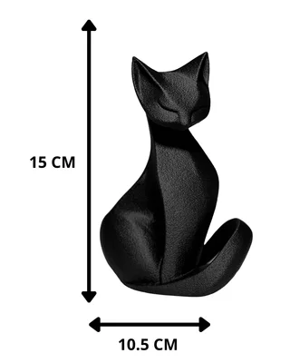 Escultura Gato Minimalista 15 cm - Ariz Creativo