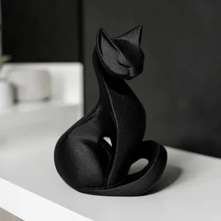 Escultura Gato Minimalista 15 cm