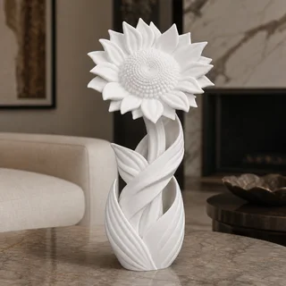 Escultura Girasol Eterno 17 cm - Ariz Creativo