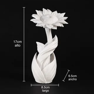 Escultura Girasol Eterno 17 cm - Ariz Creativo