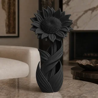 Escultura Girasol Eterno 17 cm - Ariz Creativo