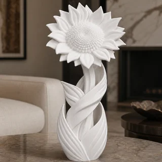 Escultura Girasol Eterno 17 cm - Ariz Creativo