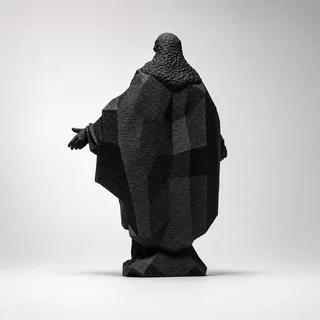 Escultura Jesús Geométrica - Ariz Creativo