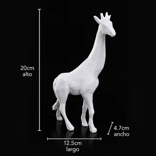 Escultura Jirafa Minimalista 20 cm - Ariz Creativo