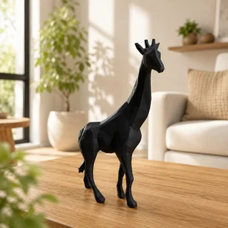 Escultura Jirafa Minimalista 20 cm - Ariz Creativo