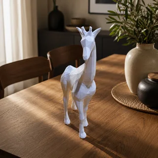 Escultura Jirafa Minimalista 20 cm - Ariz Creativo