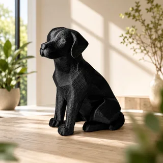 Escultura Labrador Minimalista 15 cm - Ariz Creativo