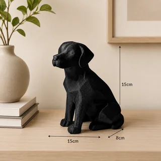 Escultura Labrador Minimalista 15 cm - Ariz Creativo