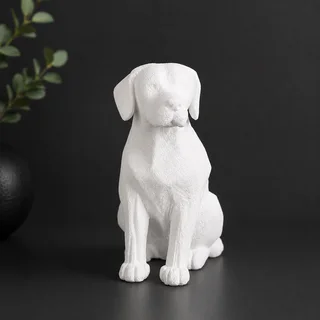 Escultura Labrador Minimalista 15 cm - Ariz Creativo