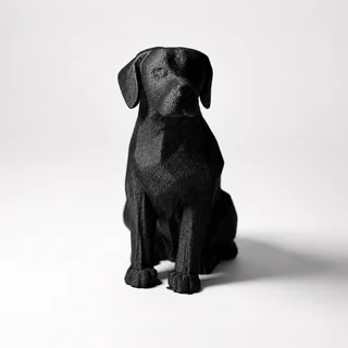 Escultura Labrador Minimalista 15 cm - Ariz Creativo
