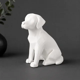 Escultura Labrador Minimalista 15 cm - Ariz Creativo