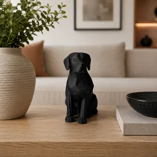 Escultura Labrador Minimalista 15 cm - Ariz Creativo
