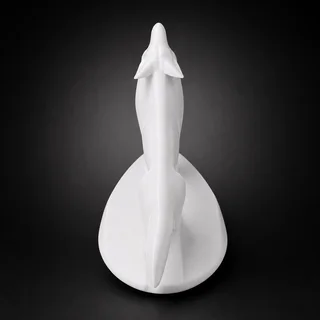 Escultura Lobo Aullador 15 cm - Ariz Creativo
