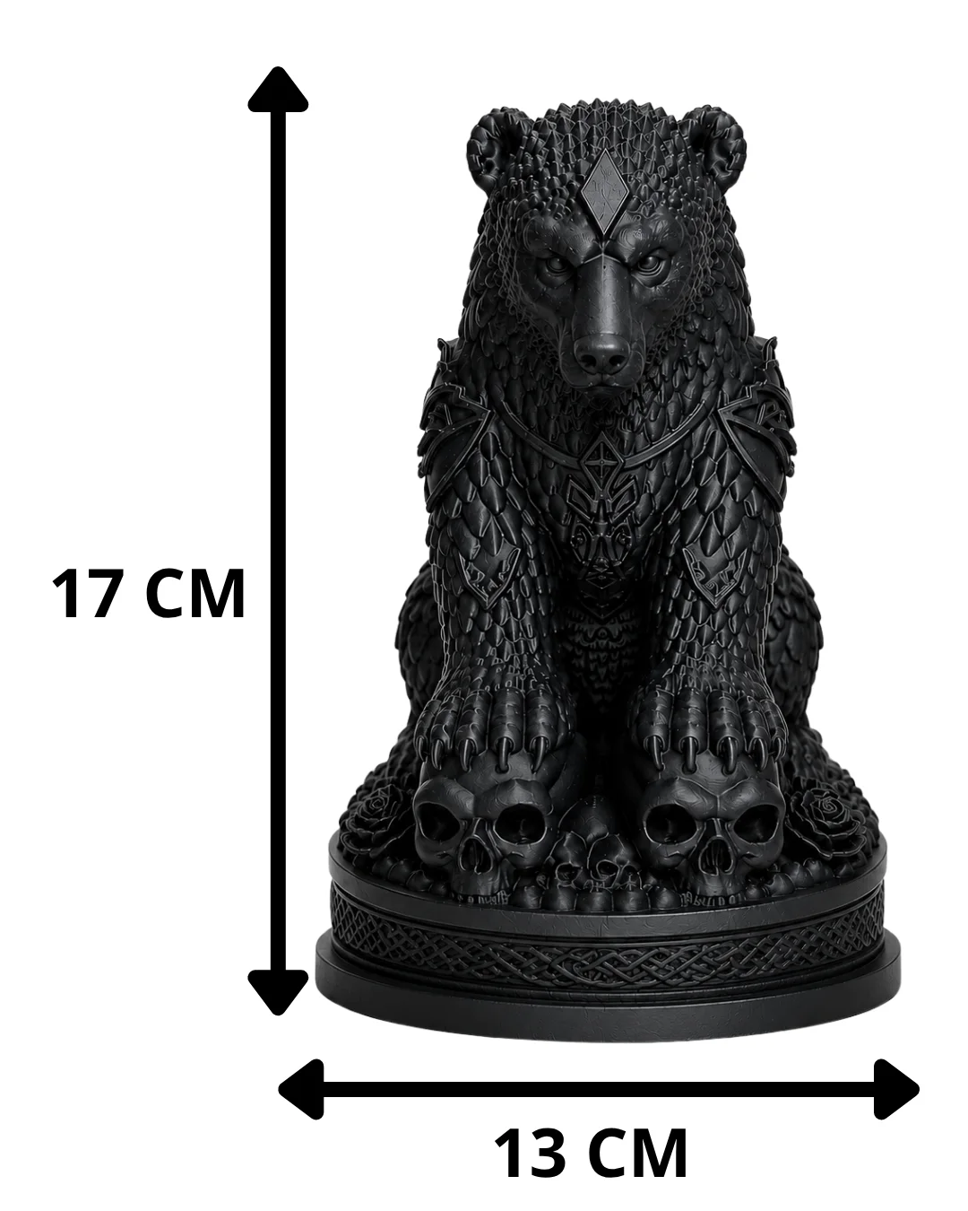 Escultura Oso Guardián 17 cm - Ariz Creativo