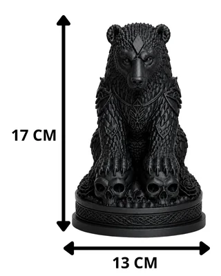Escultura Oso Guardián 17 cm - Ariz Creativo