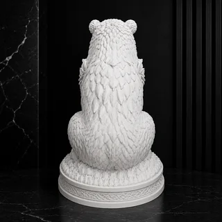 Escultura Oso Guardián 17 cm - Ariz Creativo
