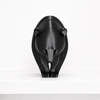 Escultura Oso Minimalista 15 cm - Ariz Creativo