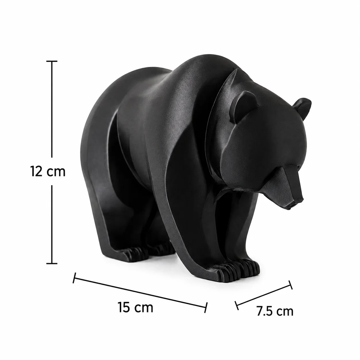 Escultura Oso Minimalista 15 cm - Ariz Creativo