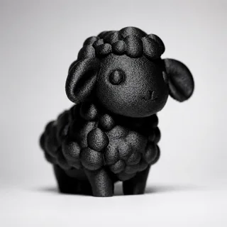 Escultura Oveja Acabado Roca - Ariz Creativo