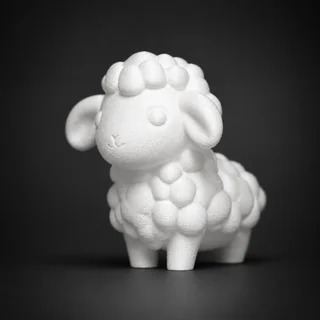 Escultura Oveja Acabado Roca - Ariz Creativo