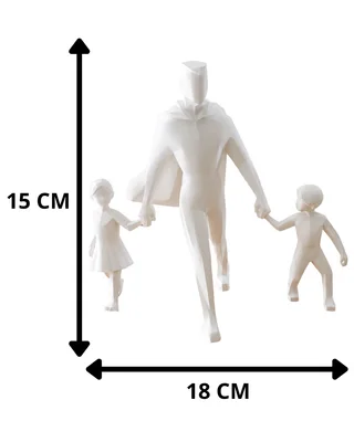 Escultura Padre con Hijos - Ariz Creativo