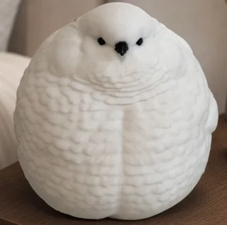 Escultura Pájaro Gordito - Ariz Creativo