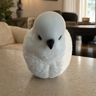 Escultura Pájaro Gordito - Ariz Creativo