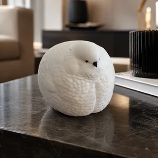 Escultura Pájaro Gordito - Ariz Creativo