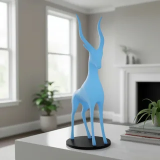 Escultura Patronus Antílope - Ariz Creativo