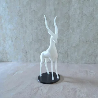 Escultura Patronus Antílope - Ariz Creativo
