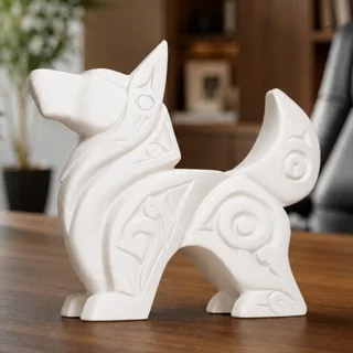 Escultura Perro Azteca 12 cm - Ariz Creativo