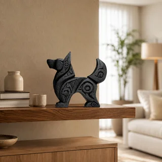 Escultura Perro Azteca 12 cm - Ariz Creativo