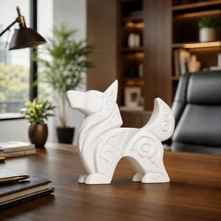Escultura Perro Azteca 12 cm - Ariz Creativo